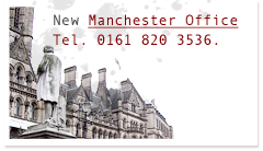 New
                  Manchester Office - tel. 0161 820 3536